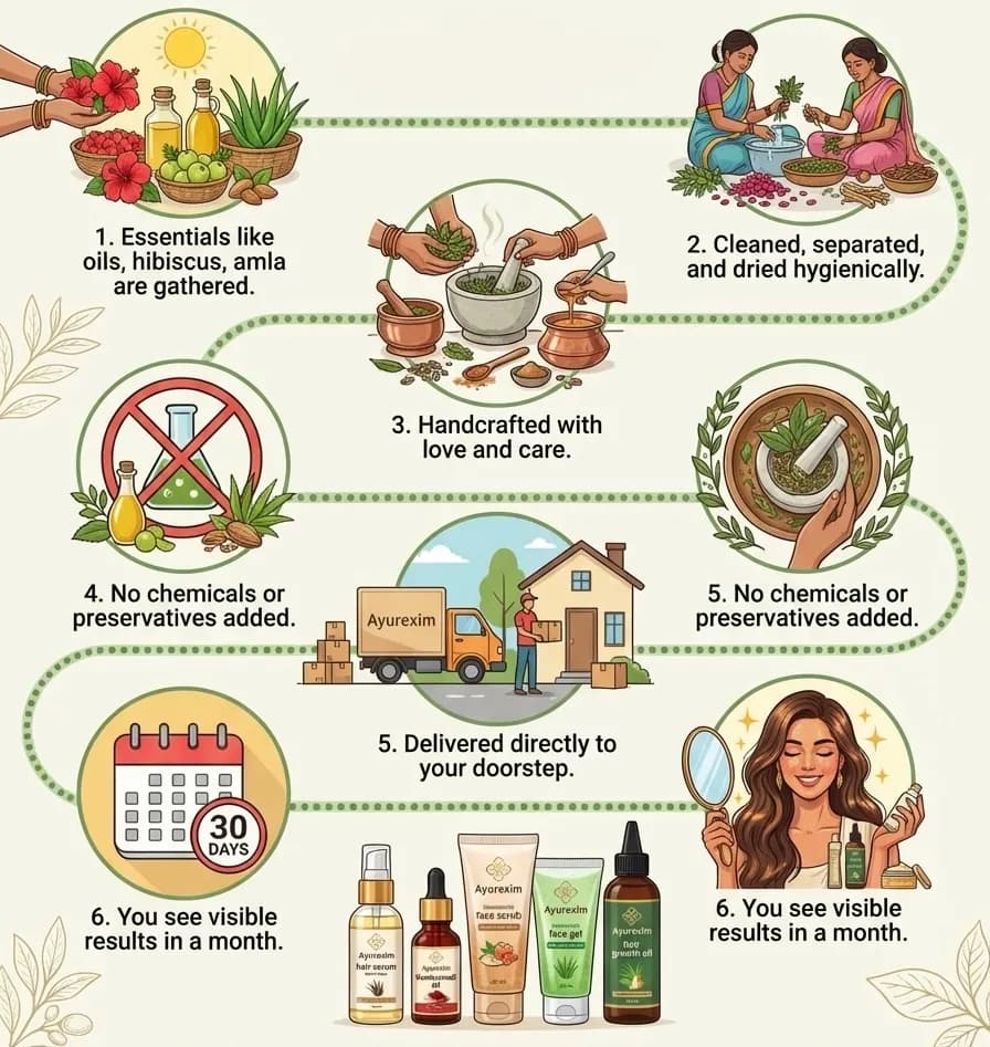 Ayurvedic herbs preparation